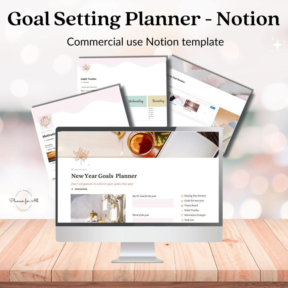 Notion Goal Tracker Template