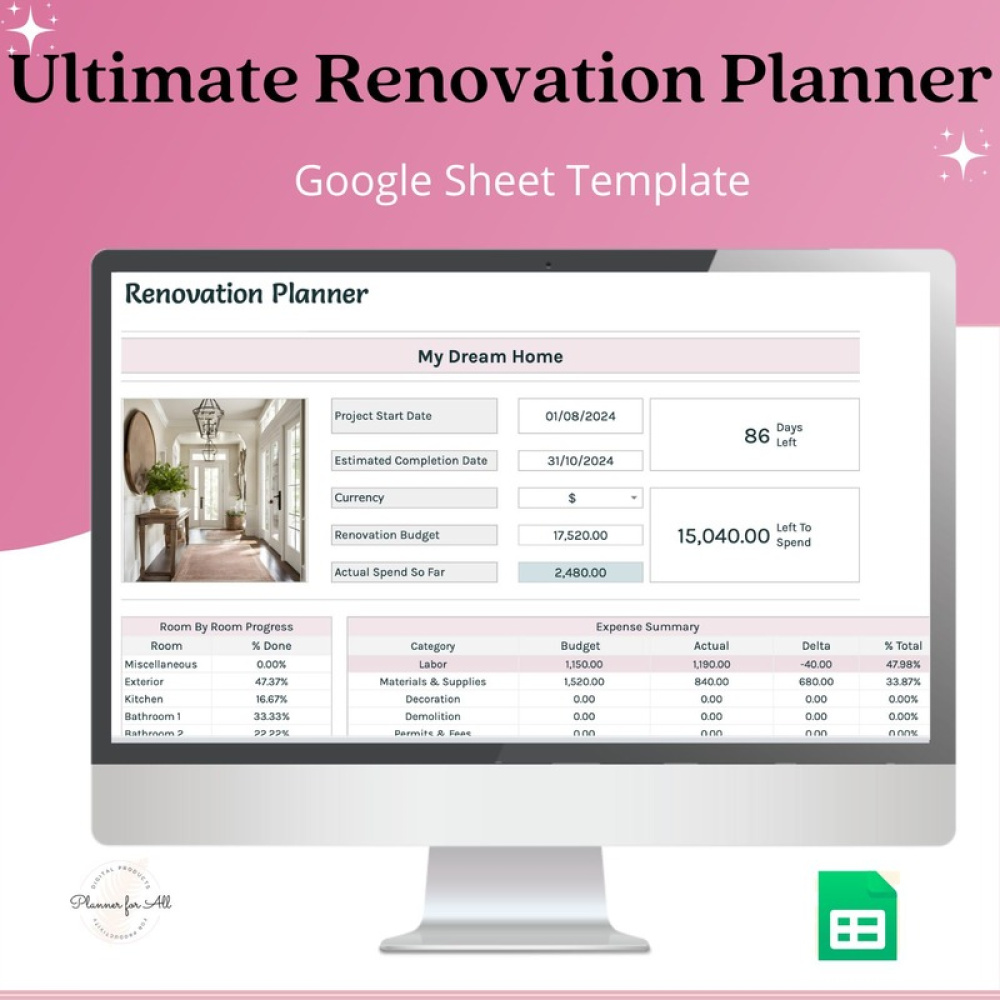 Ultimate Home Renovation Planner