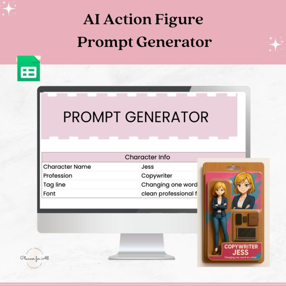 AI Action Figure Prompt Generator
