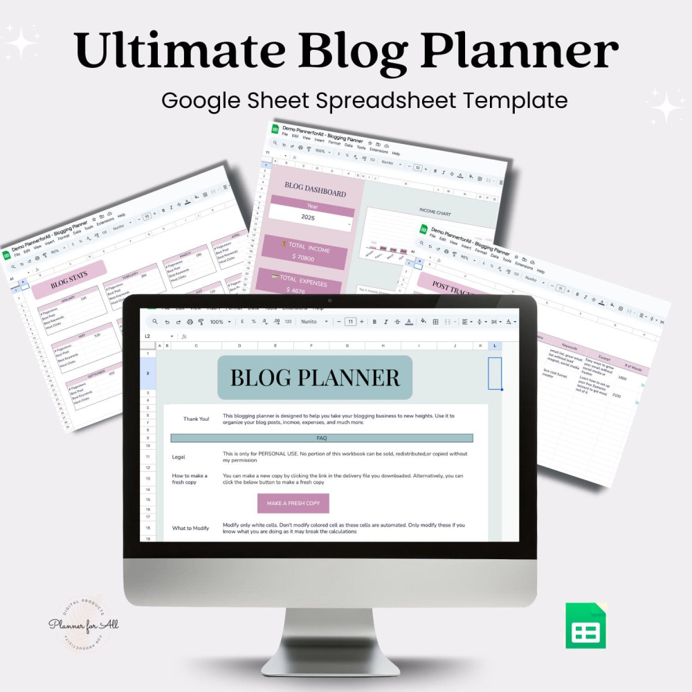 Ultimate Blogging Planner