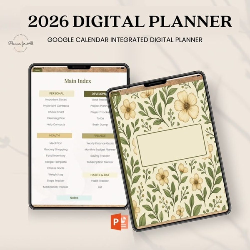 2026 Digital Planner