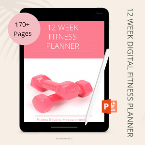 NEW! 12 Week Digital Fitness Planner