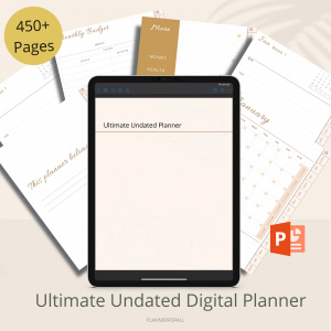 Ultimate Undated Digital Planner