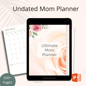 Undated Mom Planner