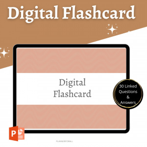 Digital Education Flashcard
