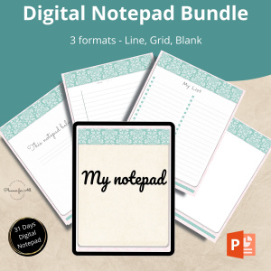 Digital Notepad Bundle