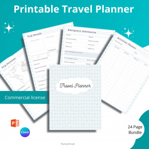 Printable Travel Planner