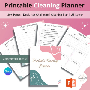 Spring Cleaning Planner Printable