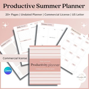 Summer Productivity Planner