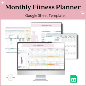 Fitness Planner Spreadsheet