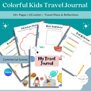 Kids Travel Journal - Printable