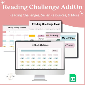 Reading Challenge Tracker Add-On Pack