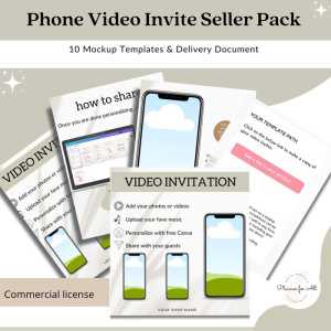 Digital Video Invite Seller Pack