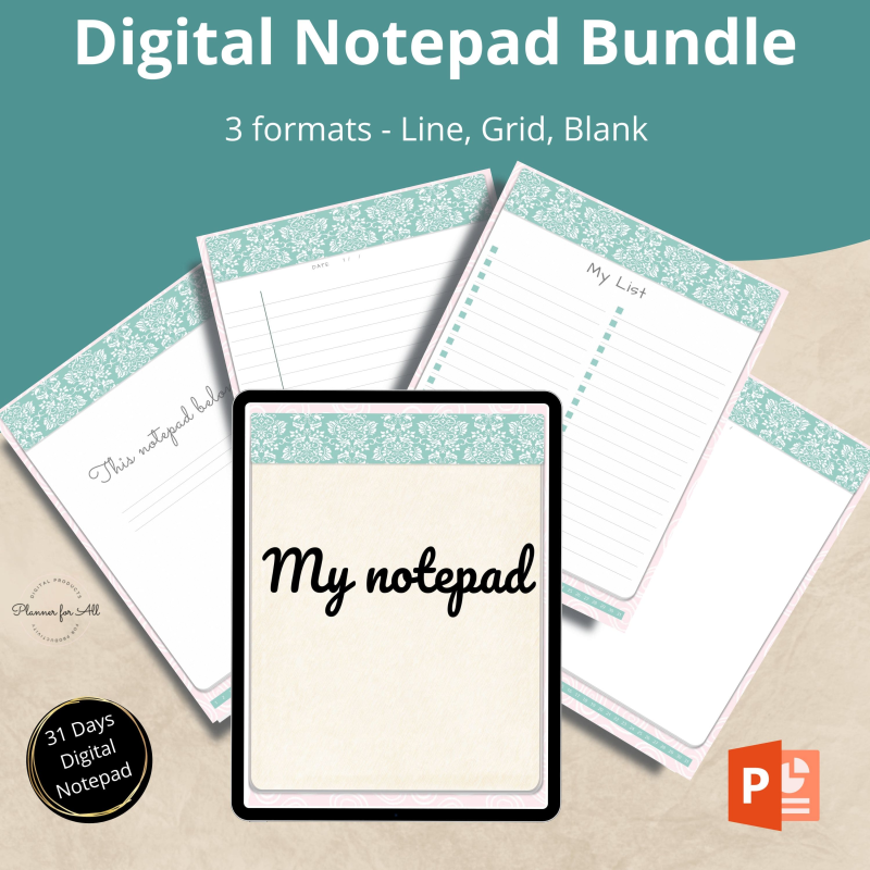 Digital Notepad Bundle