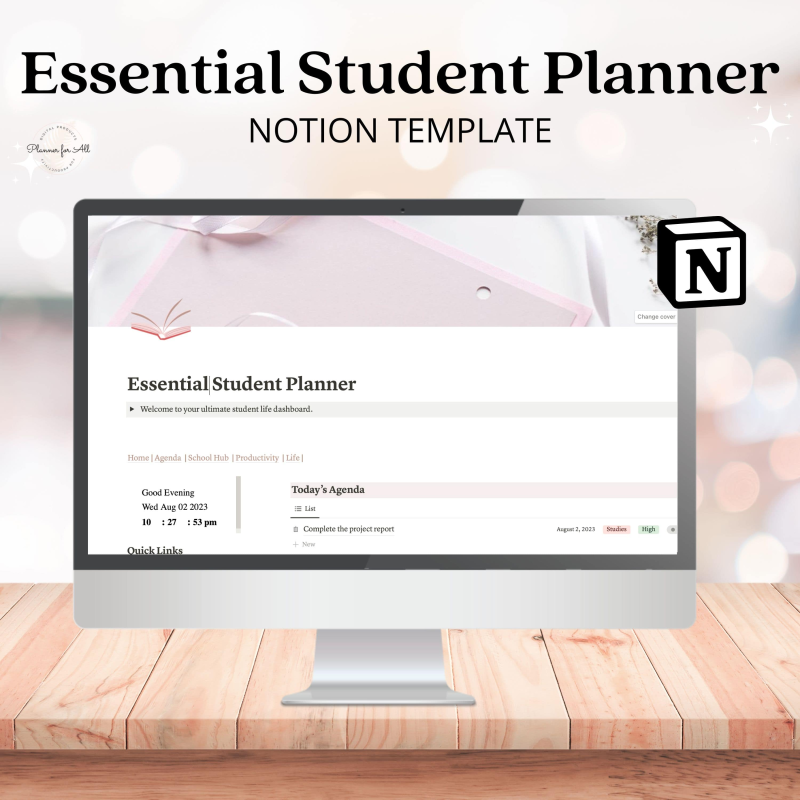 Notion Student Planner