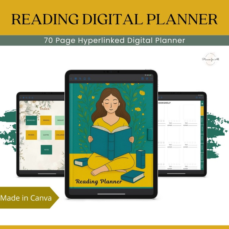 Digital Reading Planner