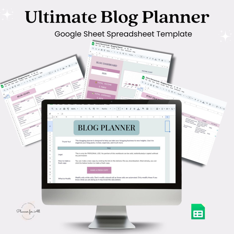 Ultimate Blogging Planner