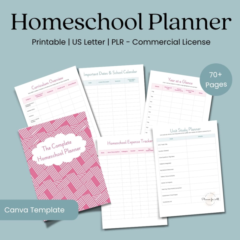 Printable Homeschool Planner