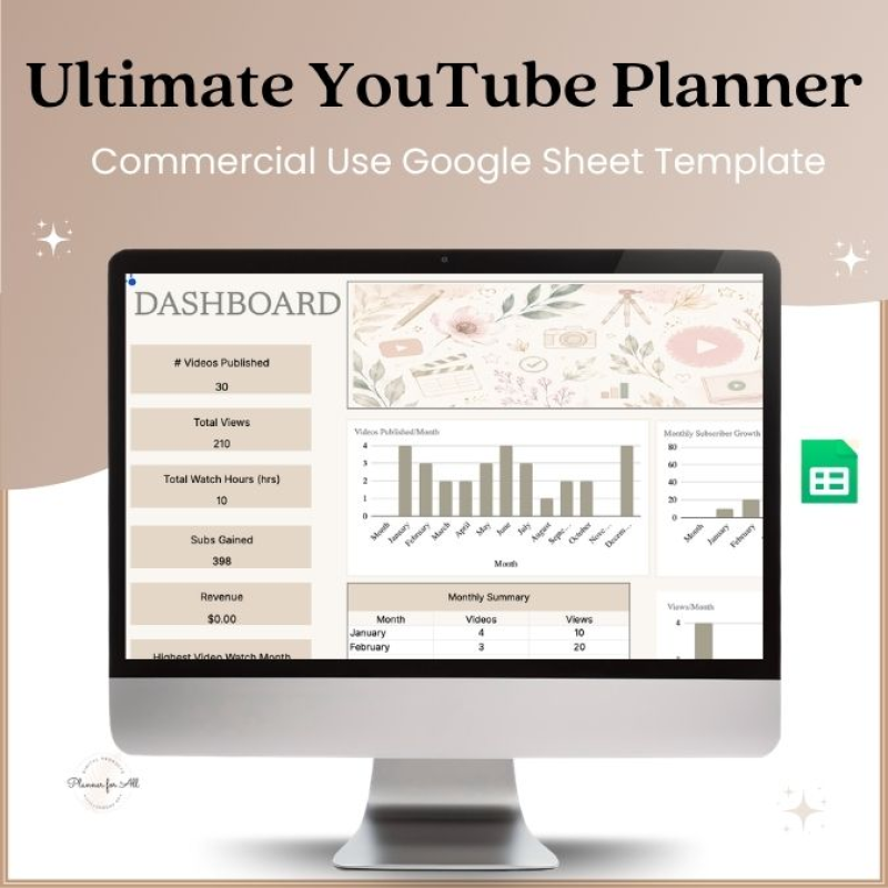 YouTube Planner