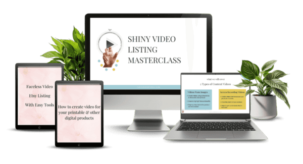 High-quality digital planners and PLR content showcased on various devices, emphasizing their versatility and customization potential for entrepreneurs and content creators.