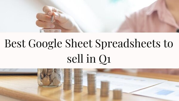 Coins being added to a glass jar with stacks of coins on a wooden table, showcasing financial growth and savings, perfect for business and budgeting themes related to Google Sheets planner tools.