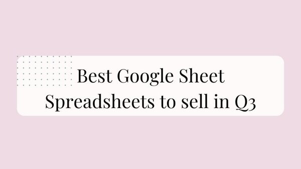 Top Google Sheets templates for Q3 sales, ideal for entrepreneurs and businesses to enhance productivity and sales tracking.